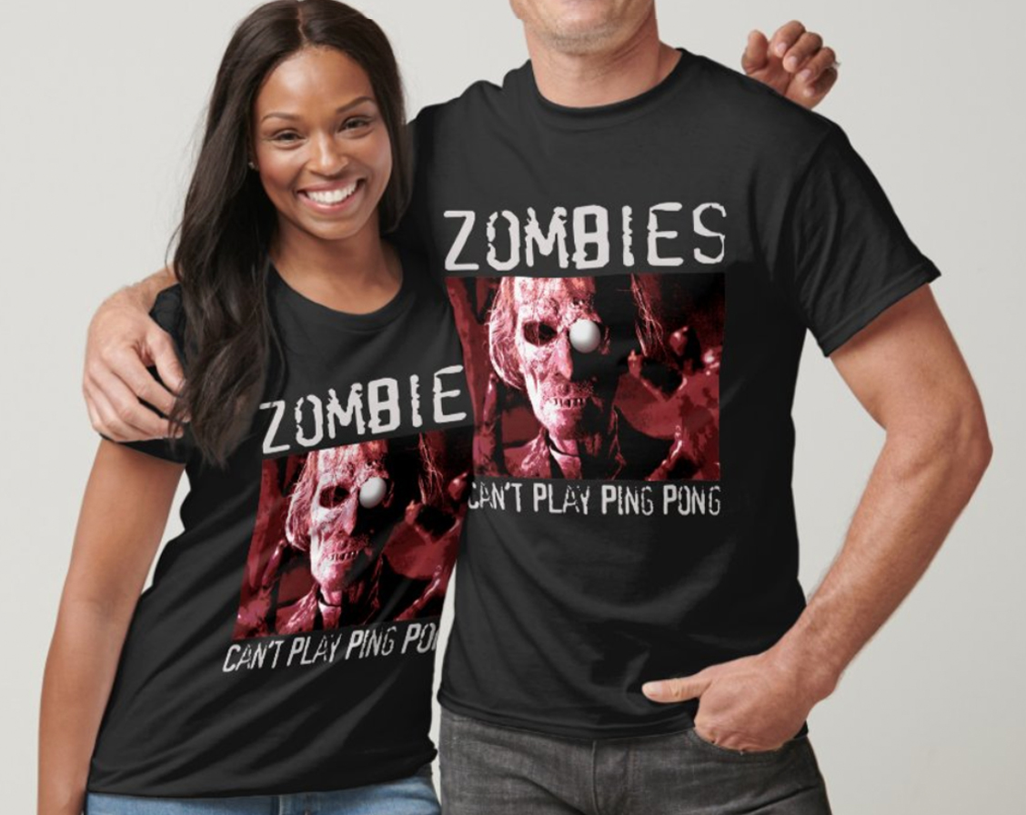 Zombies - can't play ping pong